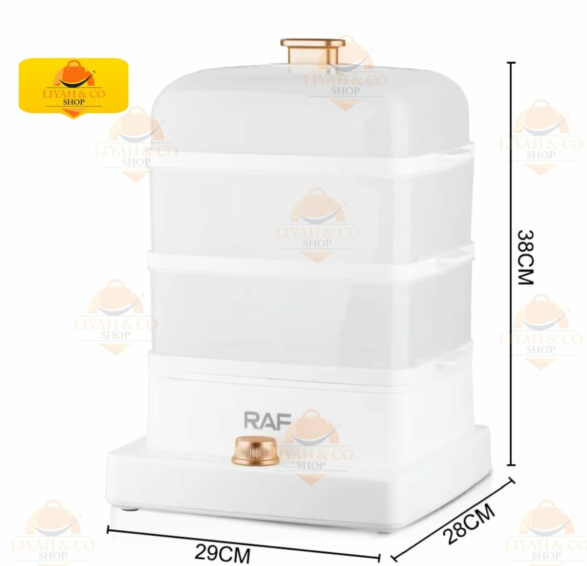 Cuiseur Vapeur 3 Niveaux RAF