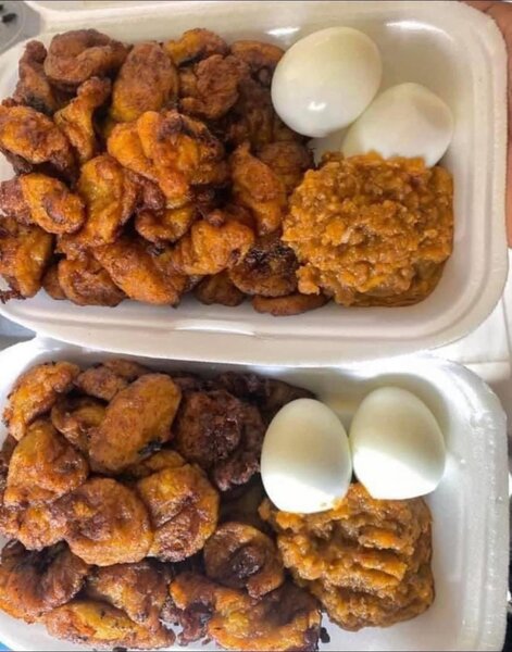 Beignets de banane plantain