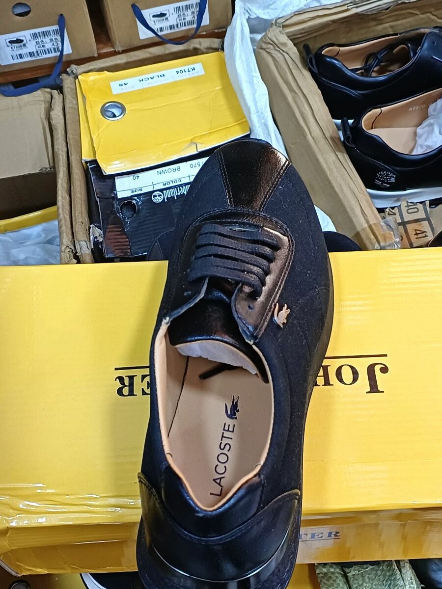 Sneakers en cuir élégant