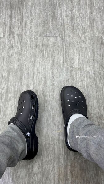 Sabots Confort Noir Unisexe