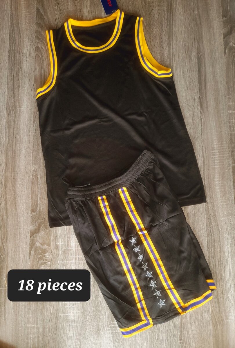 Basketball Jerseys Set