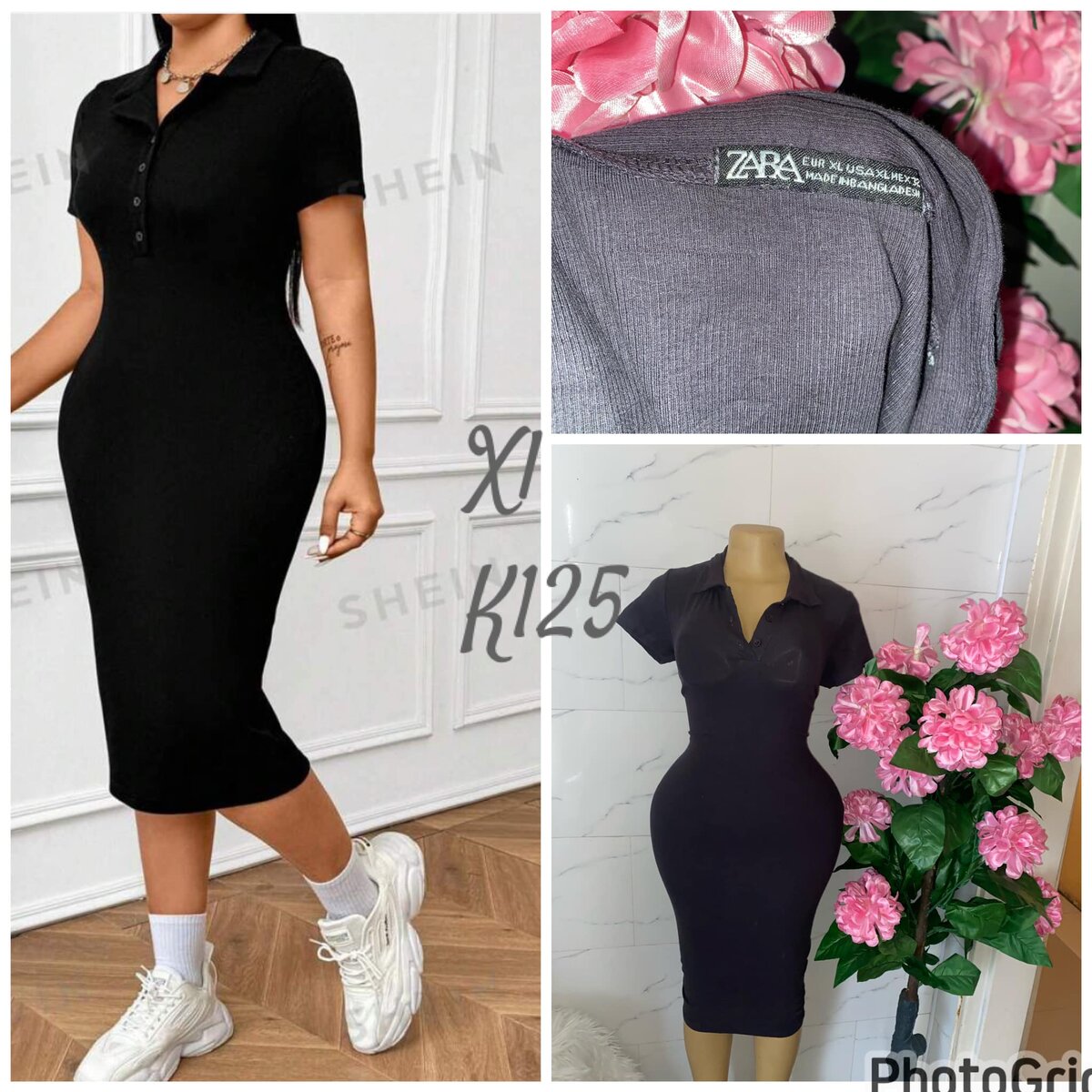 Beautiful and stylish women's dress black