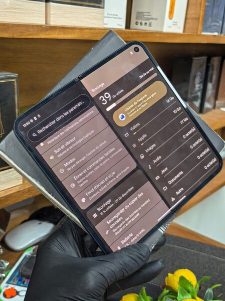 Smartphone pliable Google