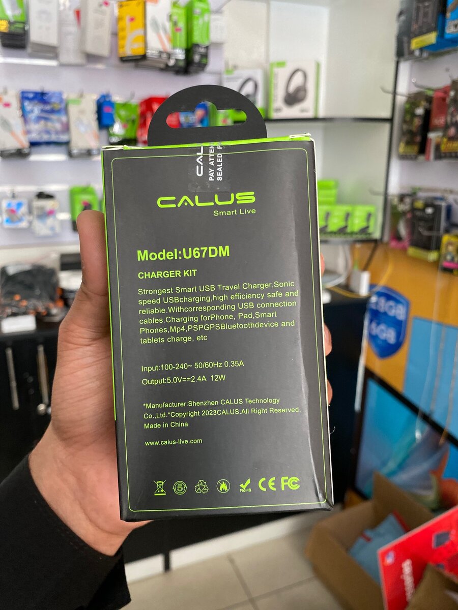 Calus 2 Ports Charger (Micro)