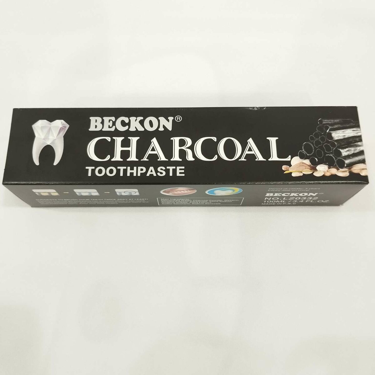 Beckon dentifrice Charcoal
