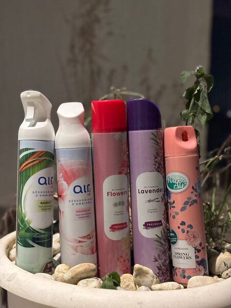 Spray désodorisant parfumé