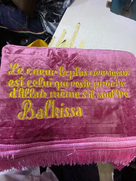 Tapis personnalisé