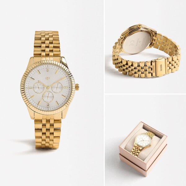 Montre de couleur or