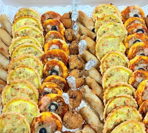 Mini quiches au poulet