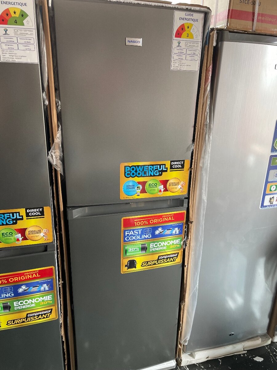 NASCO RÉFRIGÉRATEUR COMBINE 5 TIROIRS - 251 L