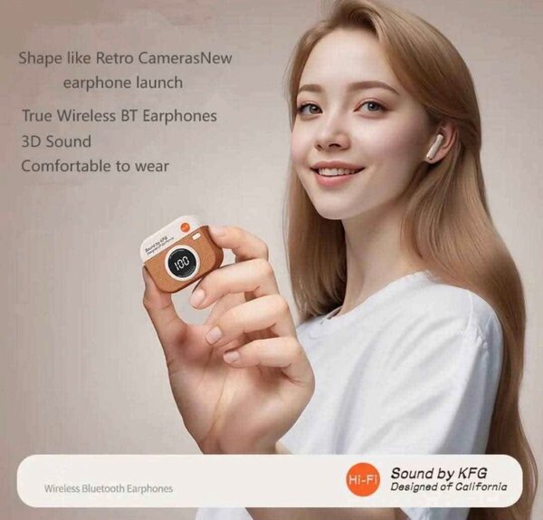 Écouteurs Bluetooth Rétro