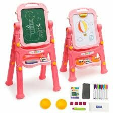 Tableau magnétique 2en1 ajustable