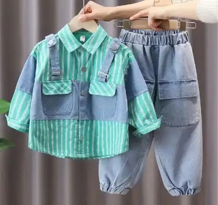 Ensemble enfant chemise et pantalon