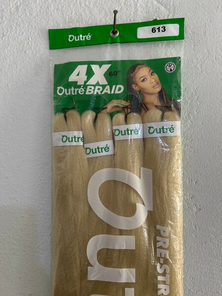 Mèches Outré 4X 60. #613 blond
