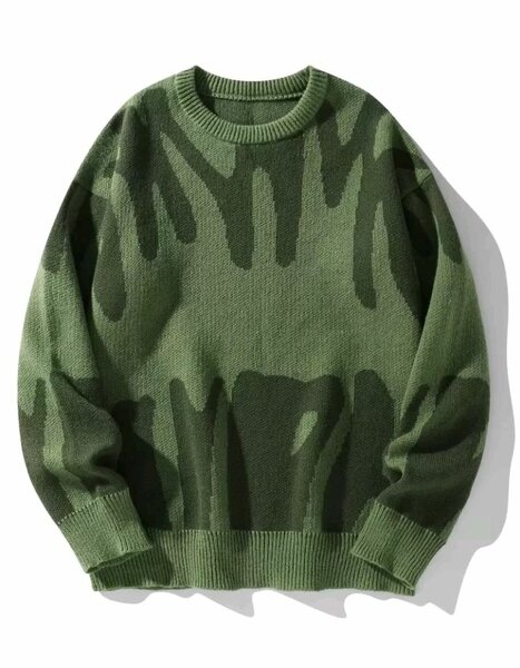 Pull motif abstrait moderne