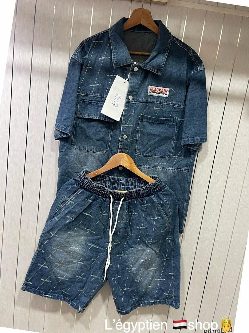 Complet pantacour jeans /qualité