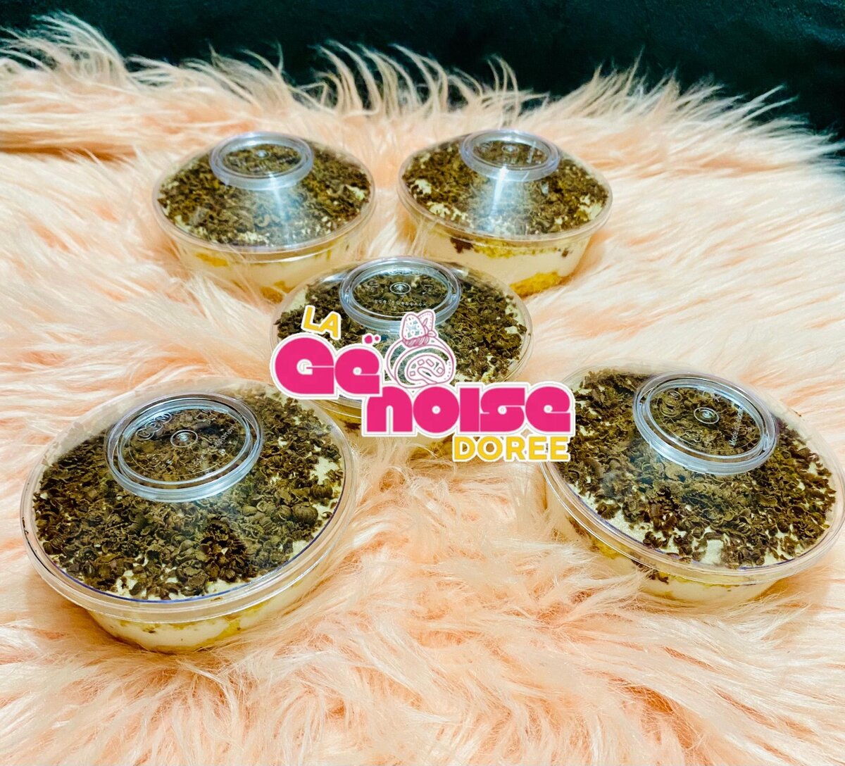 Dessert en pot gourmand