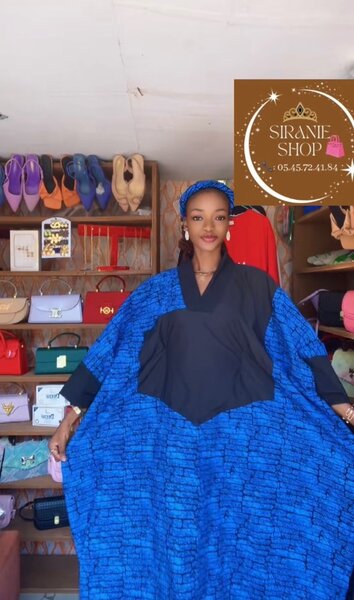 Long boubou ankara
