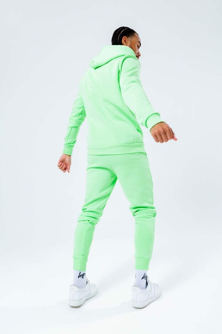 Men's sports two-piece, bright green