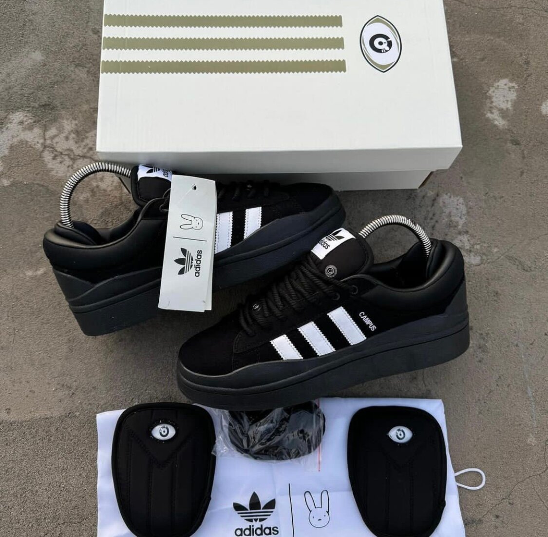 Chaussures Adidas Campus Plateau