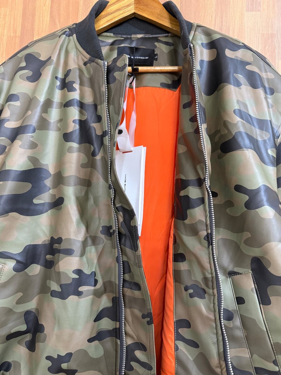 Camo Varsity Jackets