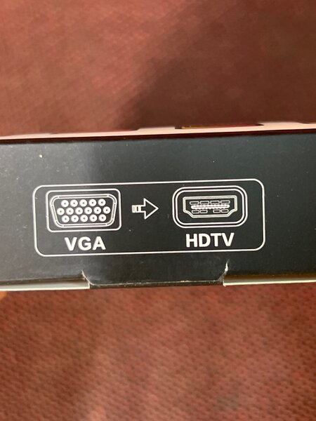 Adaptateur VGA - HDTV