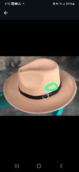 Chapeau Fedora en laine classique