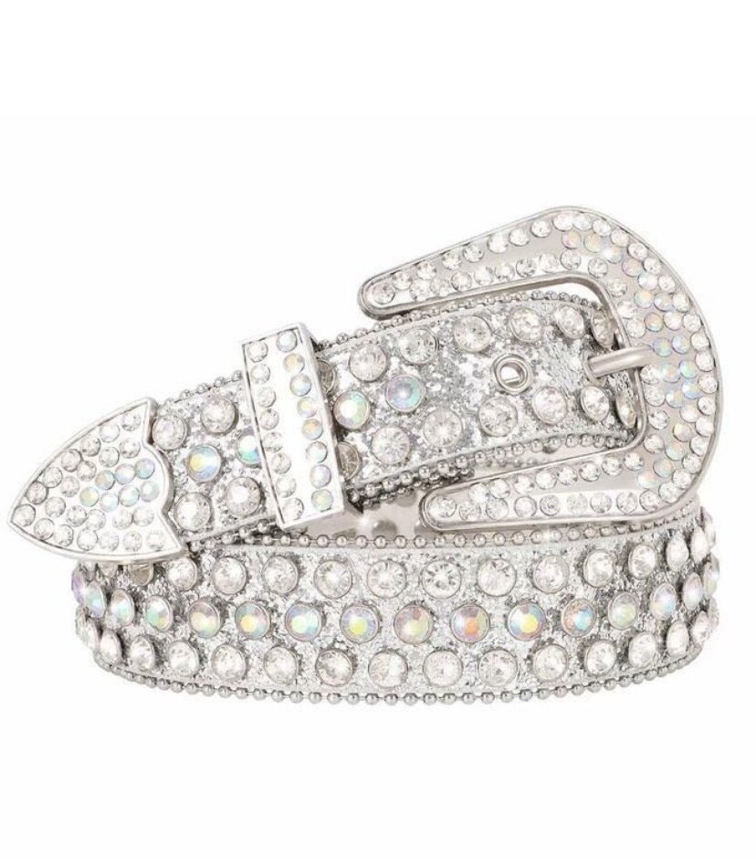 Ceinture Strass Brillante Femme