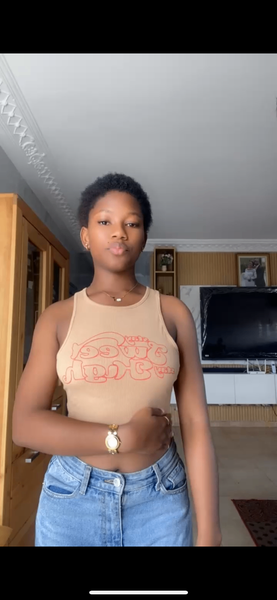 Crop top  frip tendance femme