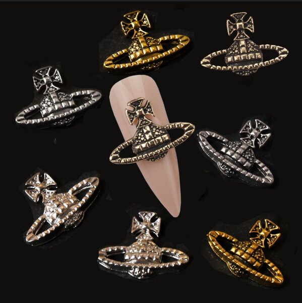 Décorations ongles planète