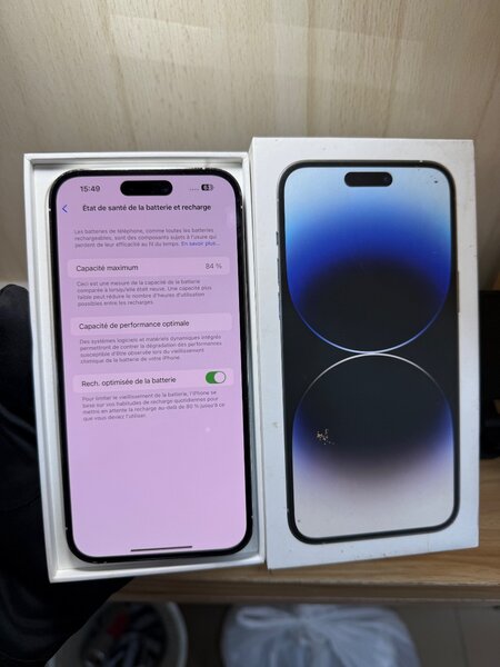 iPhone 14Pro Max 128giga Blanc