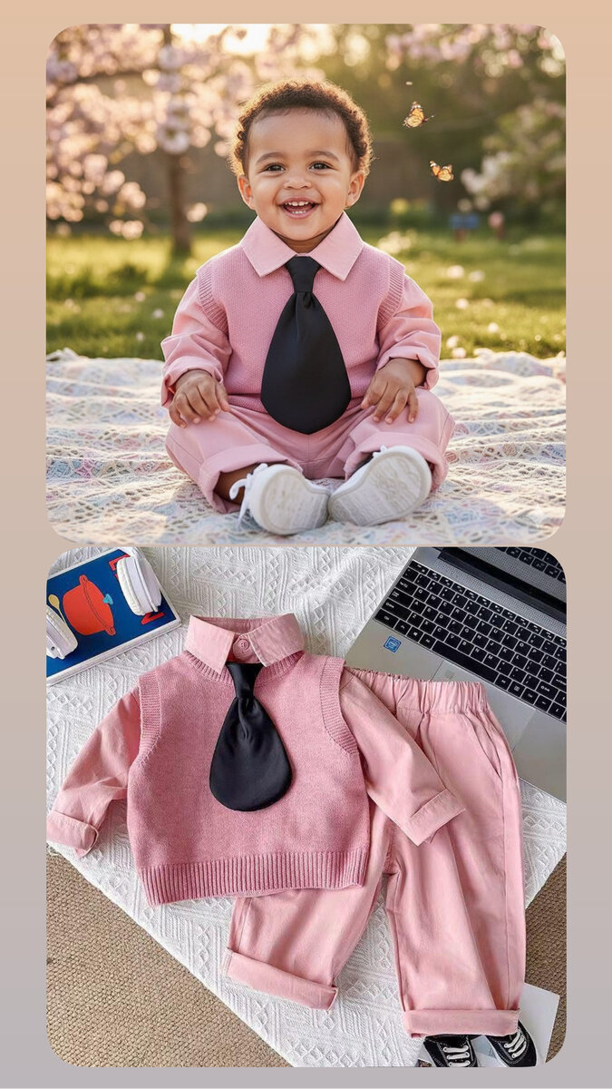 Ensemble élégant pour bébé garçon