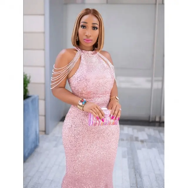 Robe de soirée Rose