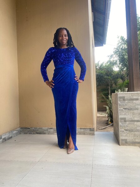 Beautiful velvet/sequin dinner