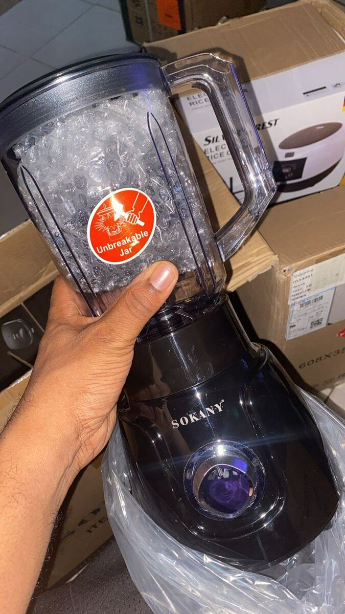 Sokany 1.6L double cup blender