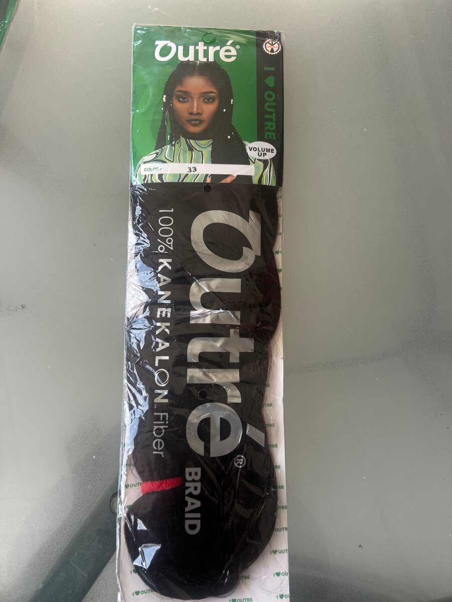 Tresse Kanekalon Outré Noir