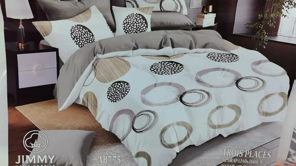 Parure de lit imprimée Cercle Jimmy