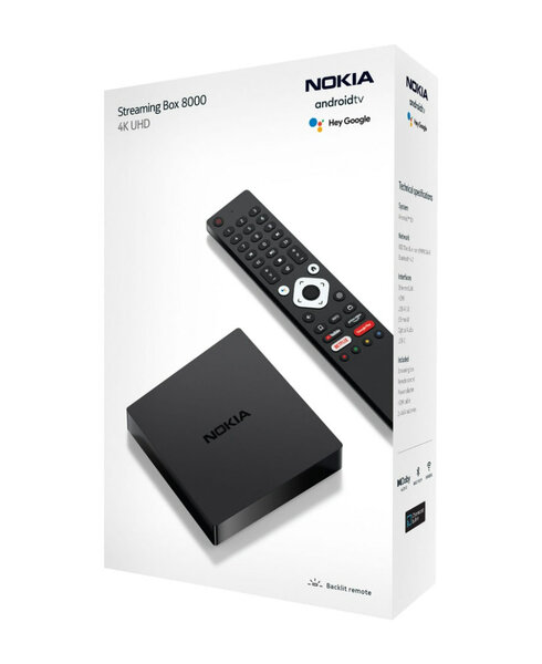 Nokia Android 4K streaming box 8000