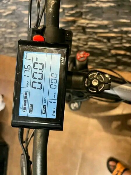 Affichage pour vélo électrique