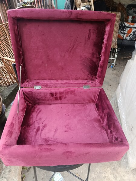 Coffre de Rangement Velours