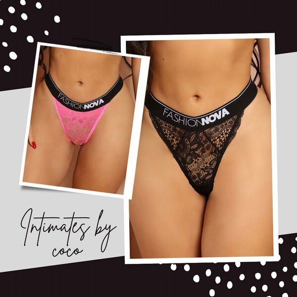 Life is too short to wear boring underwear 🖤💗  