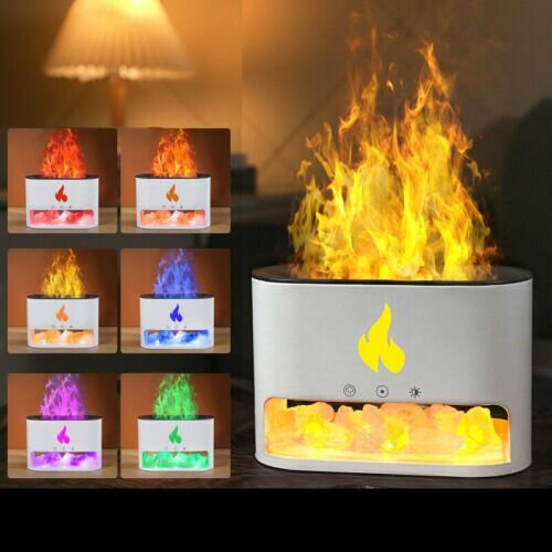 Flames Diffuser with crystal stones