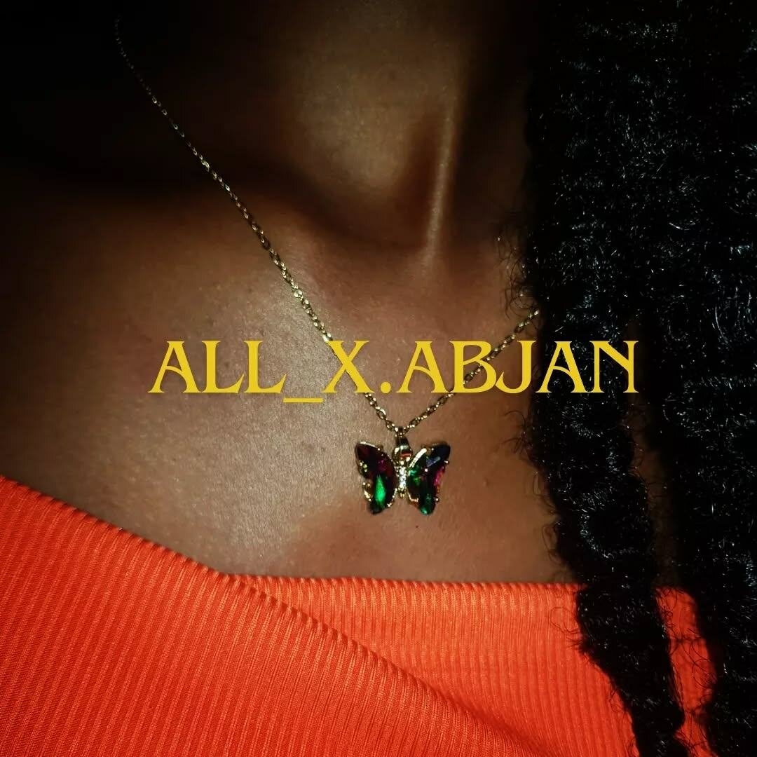 Collier "butterfly glow"10