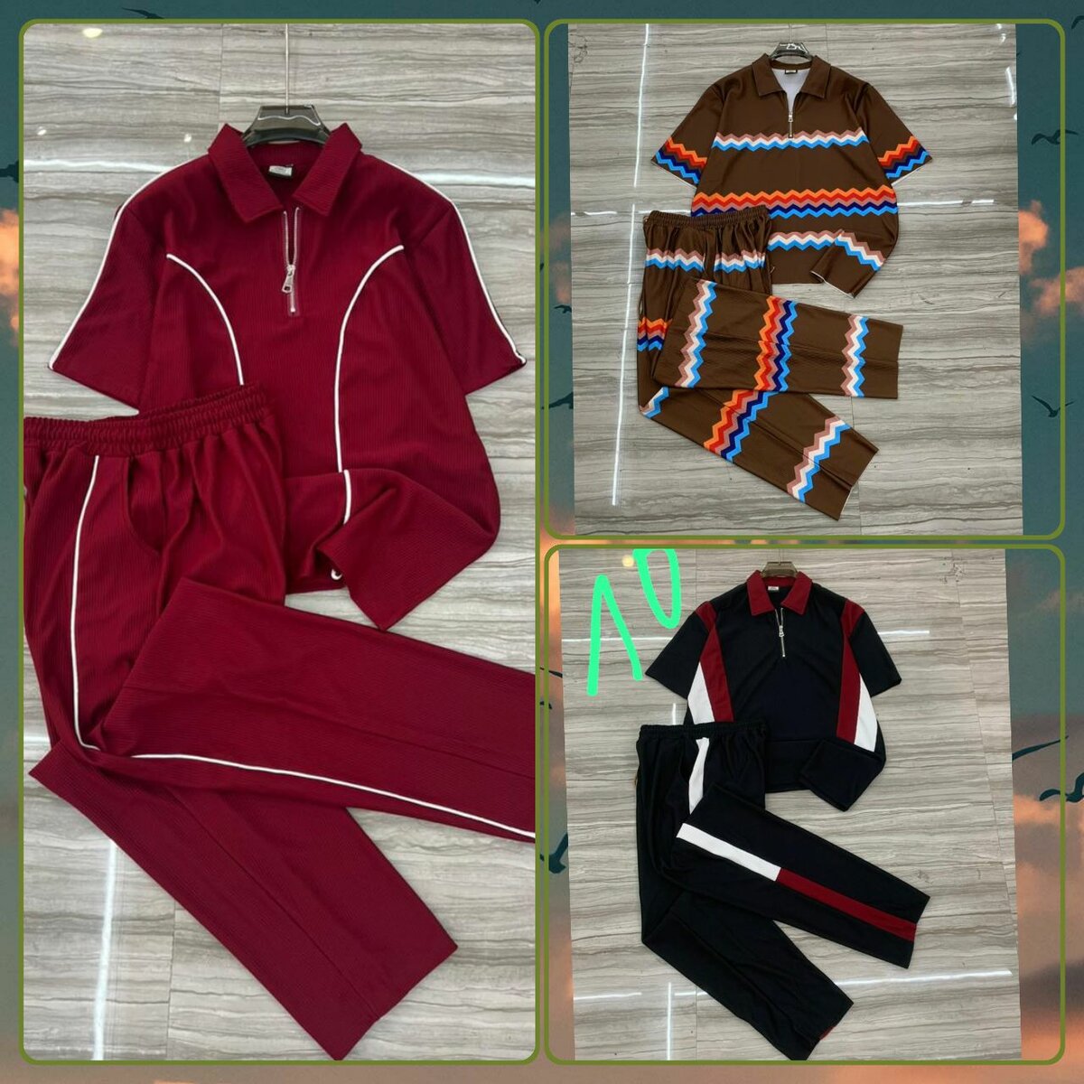 Up and down two pieces