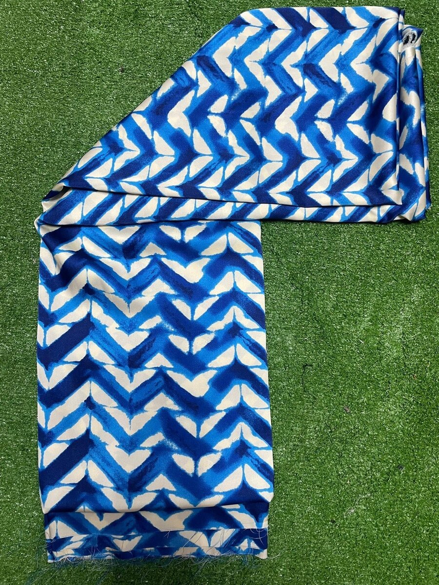 Tisus imprimée colorée