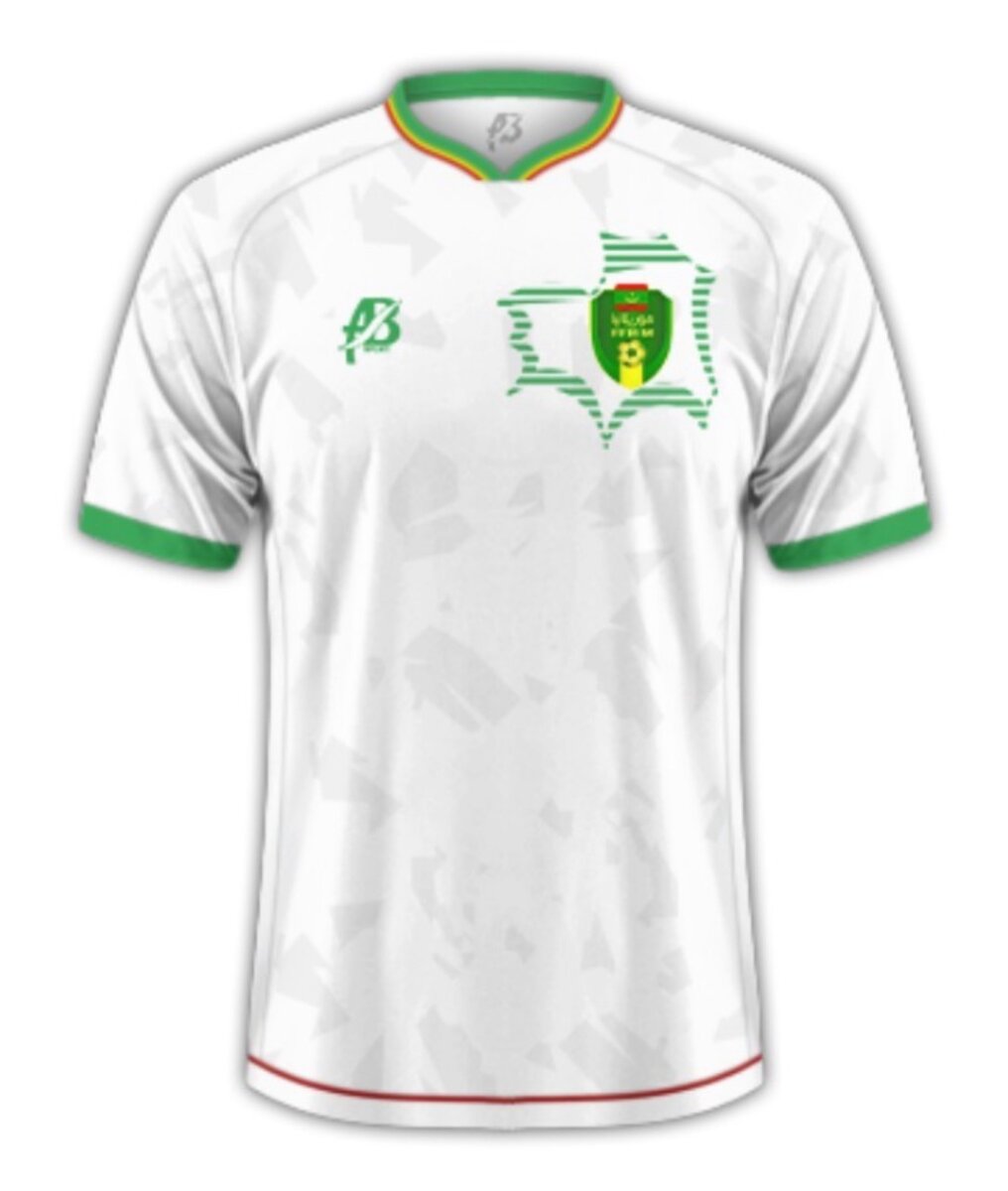 Maillot de football blanc