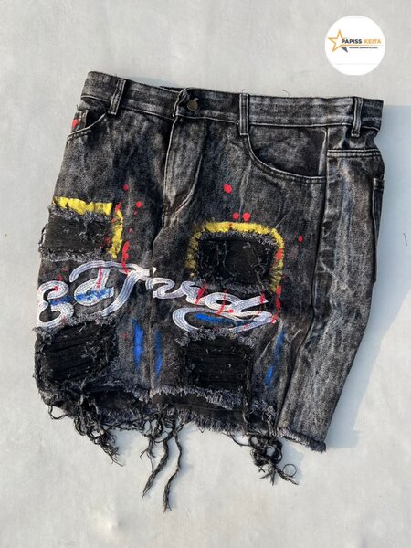 Jupe en jean décontractée