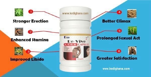 Kedi Revive Sexual Vitality Booster Capsules For Men