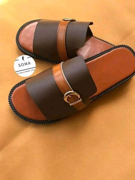 Sandale en cuir