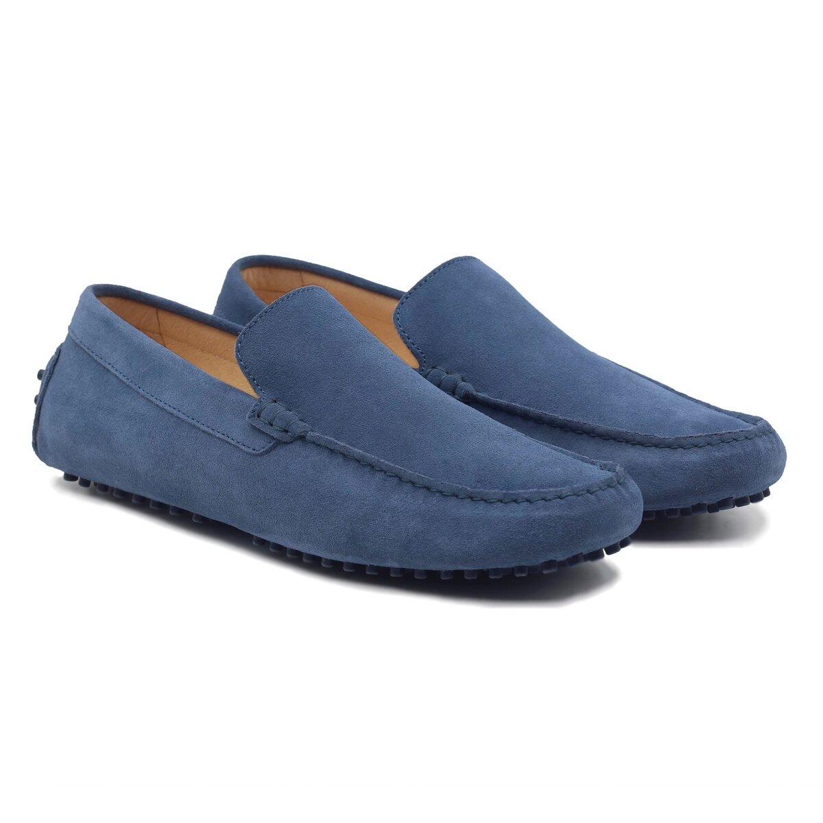 Mocassins Élégants Bleu Homme